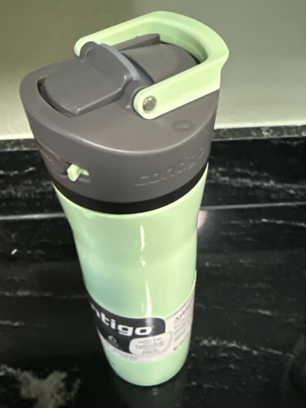Contigo Autoseal Chill 24oz cucumber water bottle #outdoors #hiking new